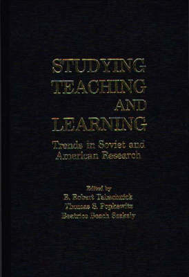 Book cover for Studying Teaching and Learning