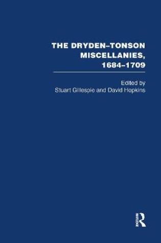 Cover of Dryden-Tonson Misc V3