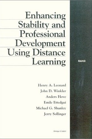 Cover of Enhancing Stability and Professional Development Using Distance Learning