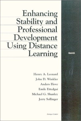Book cover for Enhancing Stability and Professional Development Using Distance Learning