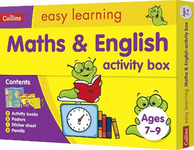 Book cover for Maths and English Activity Box Ages 7-9