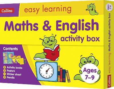 Cover of Maths and English Activity Box Ages 7-9