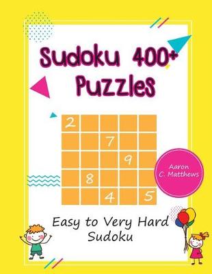 Book cover for Sudoku 400+ Puzzles