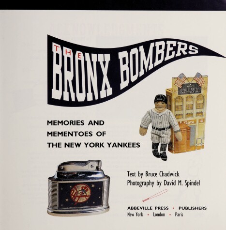 Book cover for The Bronx Bombers