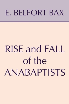 Book cover for Rise and Fall of the Anabaptists