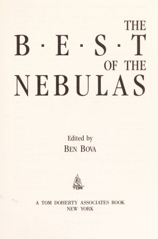 Cover of The Best of the Nebulas