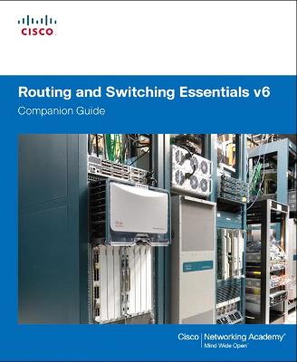 Book cover for Routing and Switching Essentials v6 Companion Guide