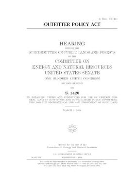 Book cover for Outfitter Policy Act