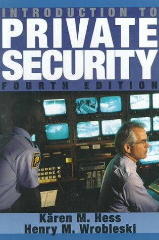 Cover of Introduction to Private Security
