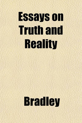 Book cover for Essays on Truth and Reality