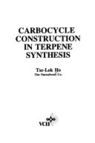 Cover of Carbocycle Compounds in Terpene Synthesis