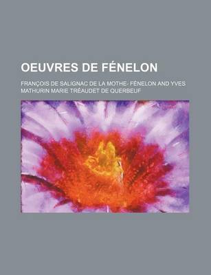 Book cover for Oeuvres de Fenelon