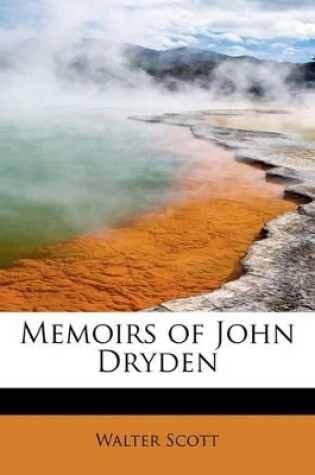 Cover of Memoirs of John Dryden