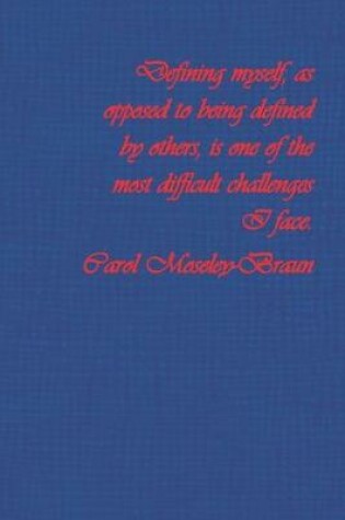 Cover of Defining Myself