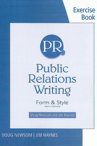 Cover of Exercise Book for Public Relations Writing