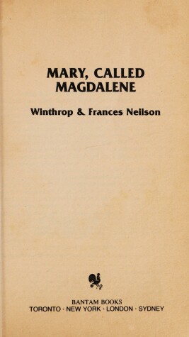 Cover of Mary Called Magdalene