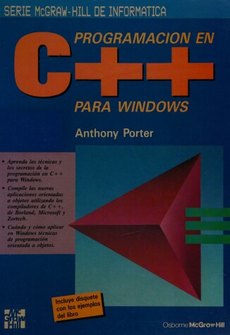 Book cover for Programacion C + + Para Windorws