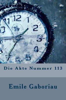 Book cover for Die Akte Nummer 113