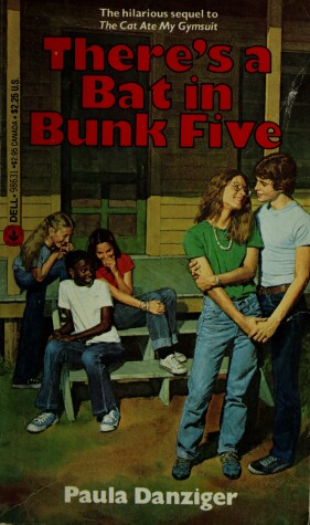 Book cover for There's a Bat in Bunk 5