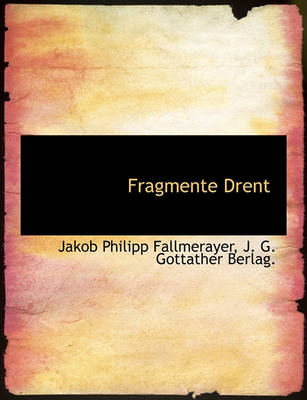 Book cover for Fragmente Drent