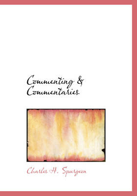 Book cover for Commenting a Commentaries