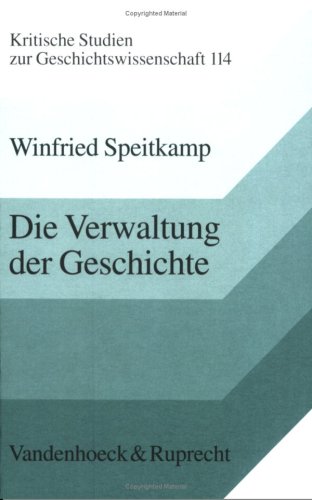 Book cover for Die Verwaltung Der Geschichte