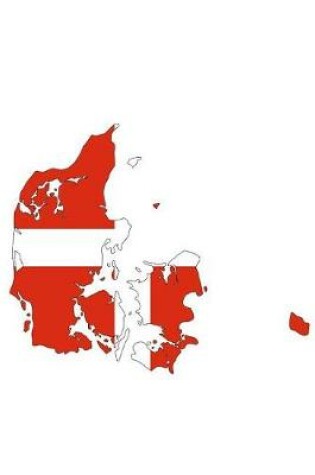 Cover of Flag of Denmark Overlaid on the Danish Map Journal