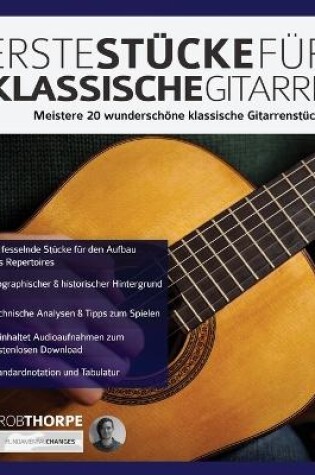 Cover of Erste Stucke fur klassische Gitarre