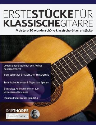 Book cover for Erste Stucke fur klassische Gitarre
