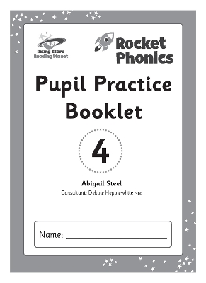 Book cover for Reading Planet: Rocket Phonics – Pupil Practice Booklet 4