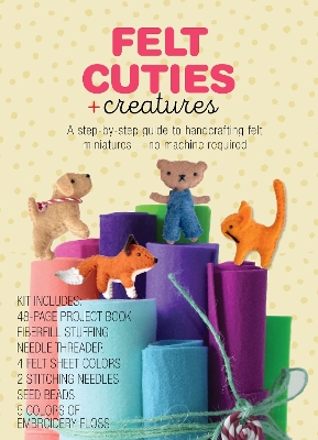 Book cover for Felt Cuties & Creatures