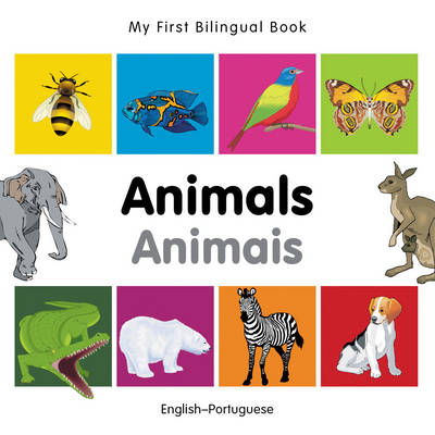 Book cover for My First Bilingual Book -  Animals (English-Portuguese)