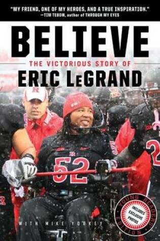 Cover of Believe: The Victorious Story of Eric Legrand Young Readers' Edition