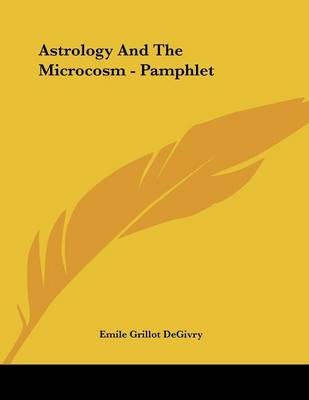 Book cover for Astrology and the Microcosm - Pamphlet