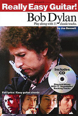 Book cover for Really Easy Guitar] Bob Dylan
