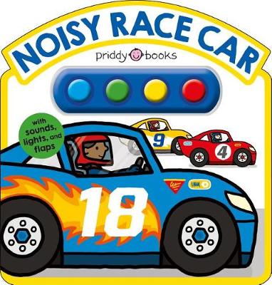 Book cover for Noisy Race Car Sound Book