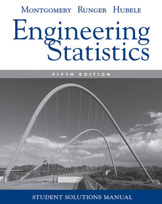 Book cover for Student Solutions Manual Engineering Statistics, 5e