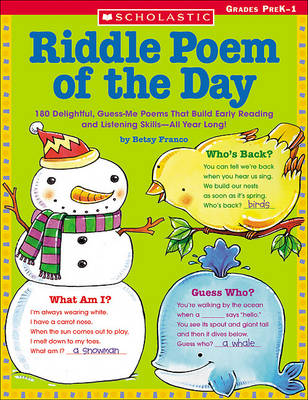 Book cover for Riddle Poem of the Day