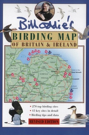 Cover of Bill Oddie's Birding Map of Britain and Ireland