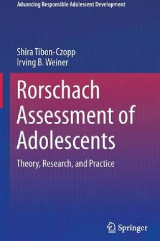 Cover of Rorschach Assessment of Adolescents