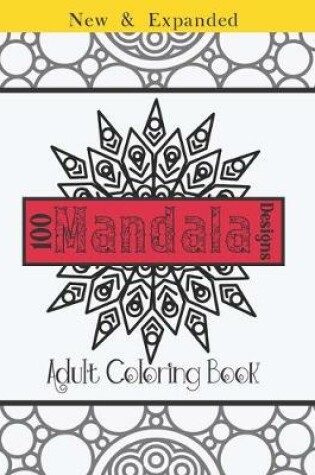 Cover of Adult Coloring Book Mandala Designs