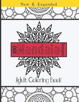 Book cover for Adult Coloring Book Mandala Designs