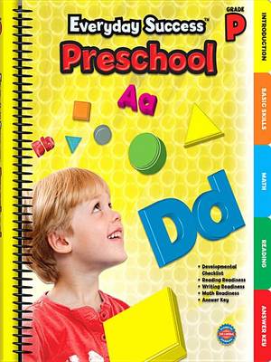 Book cover for Everyday Success(tm) Preschool, Grade Pk