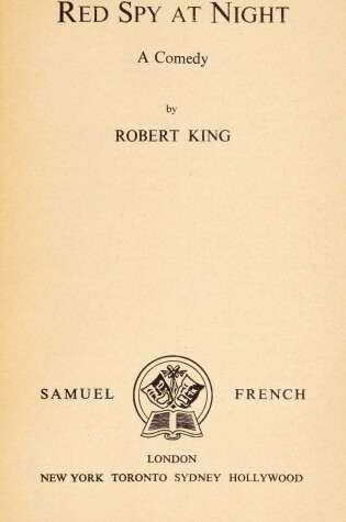 Cover of Red Spy at Night