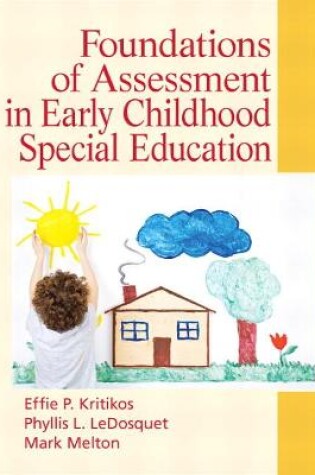 Cover of Foundations of Assessment in Early Childhood Special Education