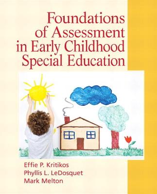 Book cover for Foundations of Assessment in Early Childhood Special Education