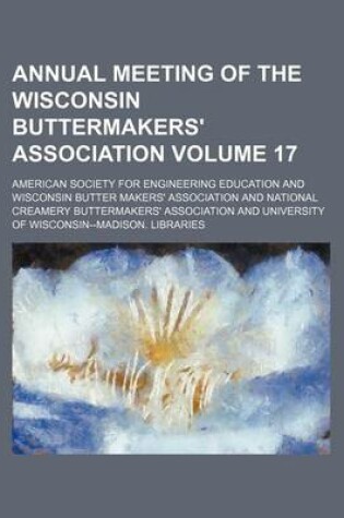 Cover of Proceedings of Annual Meeting Volume 17