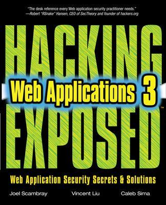 Book cover for Hacking Exposed Web Applications, Third Edition