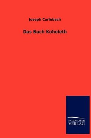 Cover of Das Buch Koheleth