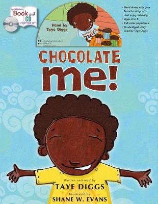 Book cover for Chocolate Me! Book and CD Storytime Set
